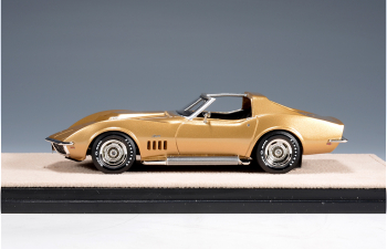 CHEVROLET Corvette Stingray L88 Coupe T-Roof (открытый) (1969) Riverside Gold Metallic