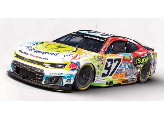 CHEVROLET #97 Shane van Gisbergen *Superfile x Mr. Brainwash*, various 2026