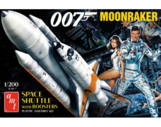 Сборная модель Moonraker Shuttle with Boosters "James Bond 007"