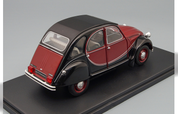 CITROEN 2CV Charleston 1982, bordeaux / black, Samochody PRL 51