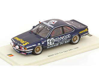 BMW 635 SCi #29 24h Spa Giroix, Malcher, Trolle (1986)