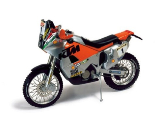 KTM LC8 950 Winner Dakar (2002) Fabrizio Meoni, orange / silver