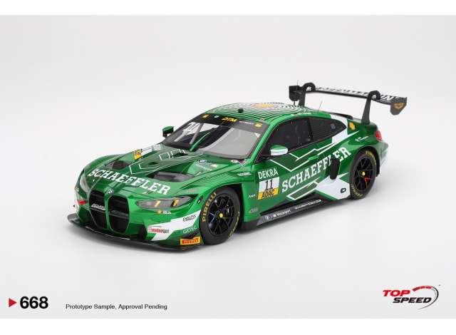 BMW M4 (G82) GT3 EVO #11 Schubert Motorsport Marco Wittmann 200th DTM Race Zandvoort, green 2025