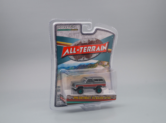 CHEVROLET K5 Blazer Lifted (1990), Gray Metallic/Fire Red (Greenlight!)