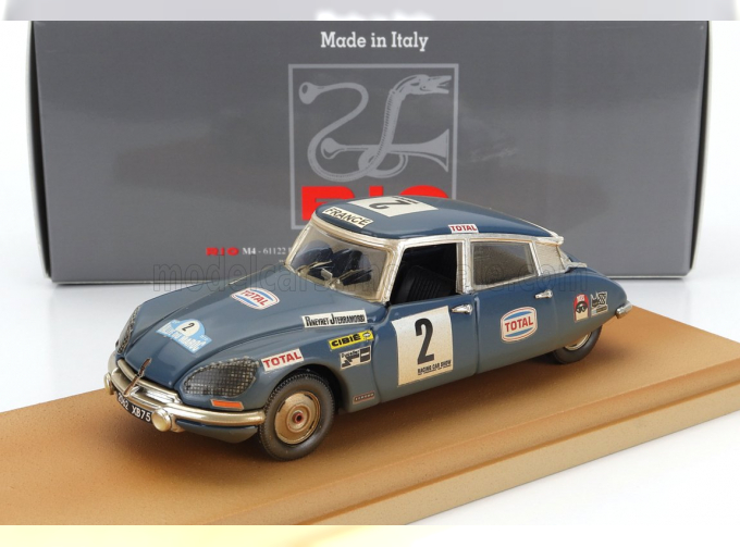 CITROEN Ds21 №2 4th Rally Marocco Dirty Version (1971) Bob Neiret - Jacques Terramorsi, Blue