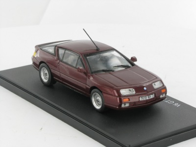 ALPINE V6 GT Turbo Le Mans -Rouge Impériale 1989, braun