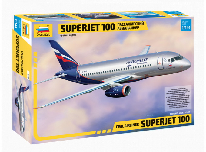 Сборная модель Сухой SuperJet 100