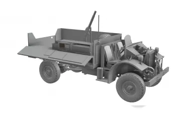 Сборная модель Патрульный грузовик LRDG F30 Wireless Truck (CMP in LRDG service)