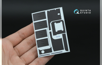 3D Декаль Коврик напольный и брызговики для модели КрАЗ-6322 (HobbyBoss)