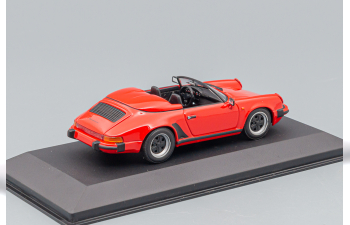 PORSCHE 911 Speedster (1988), red