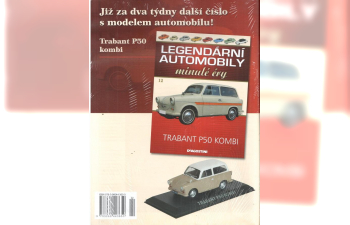 TRABANT P50 kombi, Legendarni automobily minule ery 12