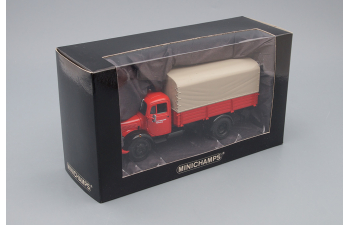 MERCEDES-BENZ L 3500 Pritsche Red 1:43 Feuerwehr Regensburg