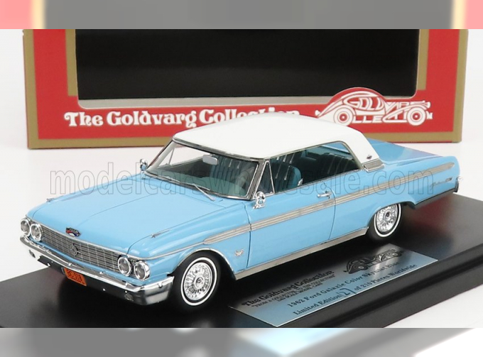 FORD GALAXIE 1962, blue / white