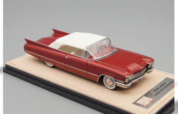 CADILLAC Series 62 Convertible (закрытый) 1960 Maroon Metallic