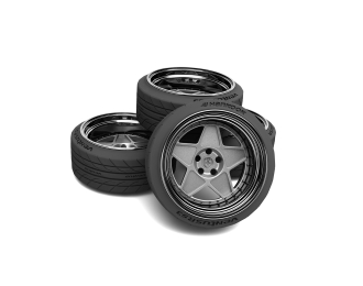 Набор дисков HRE 505 18 дюймов (с покрышками)