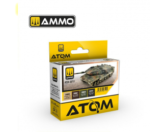 Набор акриловых красок ATOM цвета НАТО / NATO Color Set