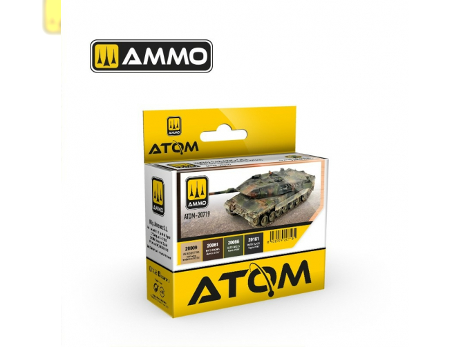 Набор акриловых красок ATOM цвета НАТО / NATO Color Set