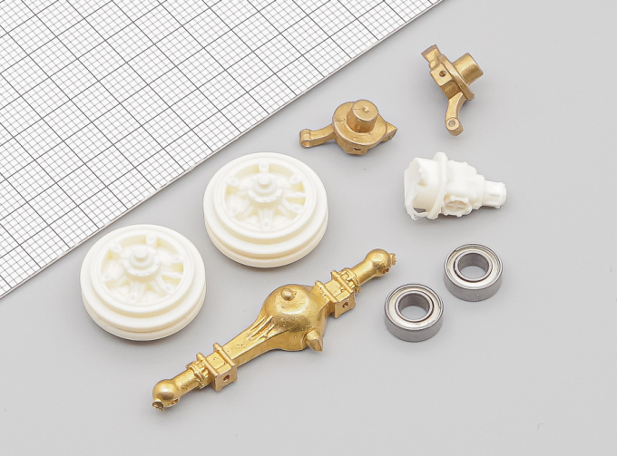 Поворотный мост КраЗ-255 узкий