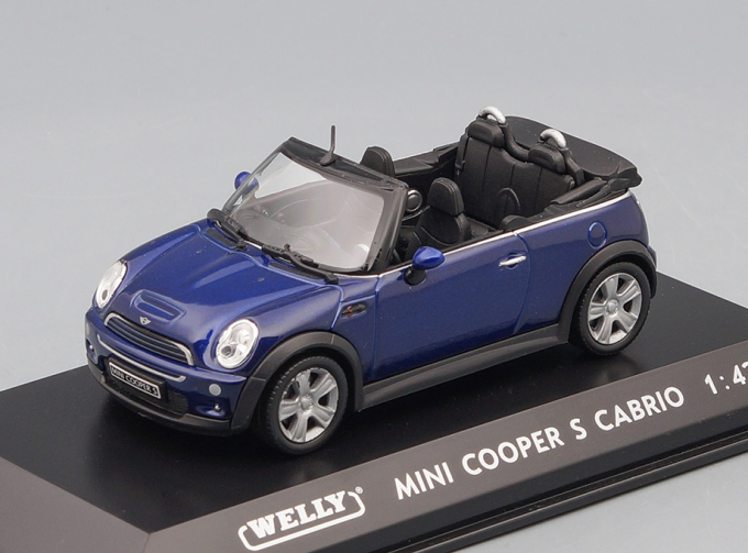 MINI Cooper S Cabrio, blue