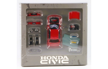 HONDA Civic EF2 RHD (1991), red