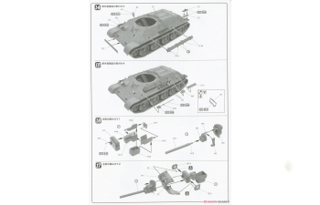 Сборная модель T-34/76 MOD.1940