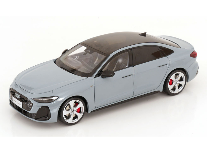 AUDI A5L (2025), grey / light blue - metallic