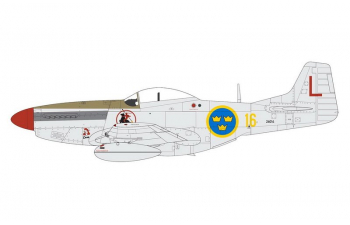 Сборная модель Самолет North American F-51D Mustang