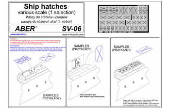 Ship hatches various scale (first selection)