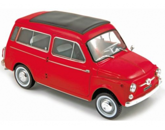 FIAT 500 Jardiniere 1960, Coralo Red