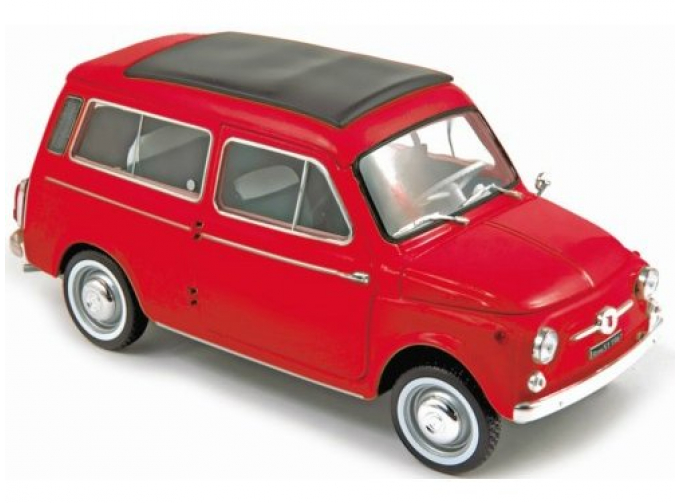 FIAT 500 Jardiniere 1960, Coralo Red