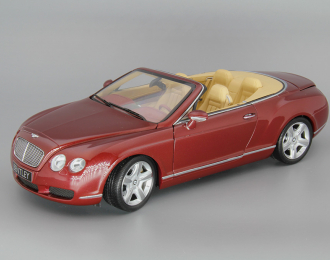 BENTLEY Continental GTC (2006), dark red