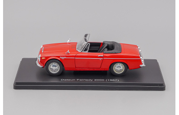 DATSUN Fairlady 2000 Cabriolet (1967), red
