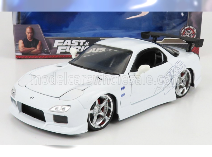 MAZDA Rx-7 Coupe 1993 - Fast & Furious, White