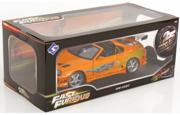 TOYOTA Supra MK4 (A80) Fast&Furious, Brian (2001), orange-metallic green