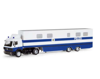 Mercedes Benz SK K.Sz. Polizei Sachsen, blue / white