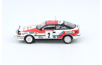 TOYOTA Celica GT-Four (ST165) №2 Winner Rally Monte Carlo C. Sainz / L. Moya (1991), white / red
