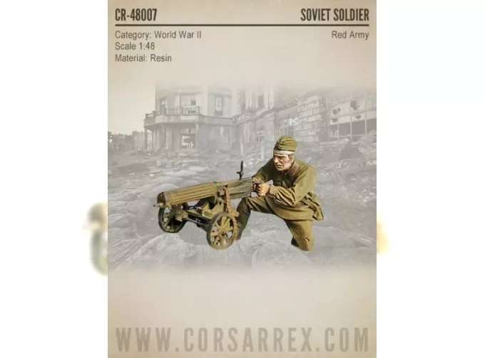 Сборная модель Soviet Soldier / Red Army