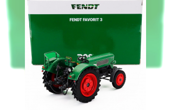 FENDT Favorit 3 2wd Tractor (1964), Green Red