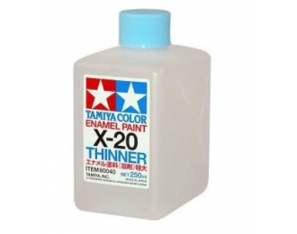 Растворитель для эмали X-20 Enamel paint thinner, 250 мл.