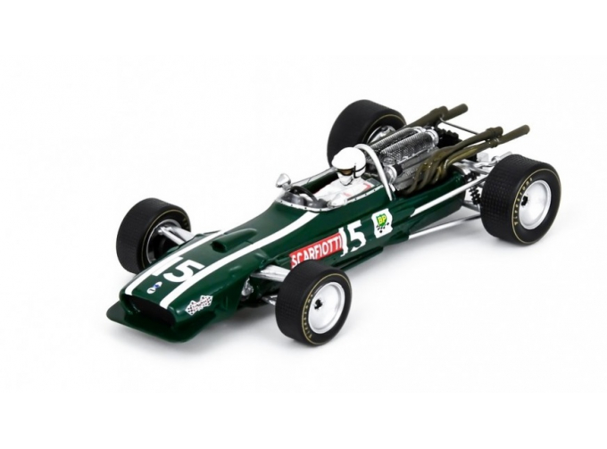 COOPER F1 T86 №15 South Africa Gp (1968) Ludovico Scarfiotti, Green White