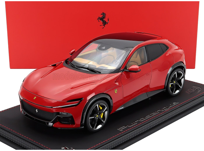 FERRARI Purosangue Suv Panoramic Roof (2022) - Con Vetrina - With Showcase, Rosso Corsa - Red