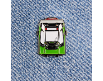 Значок "Чижик", зеленый