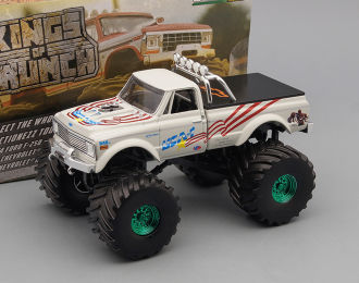 CHEVROLET K-10 Monster Truck Bigfoot "USA-1" 1970 (колеса 66 дюймов) (Greenlight!)