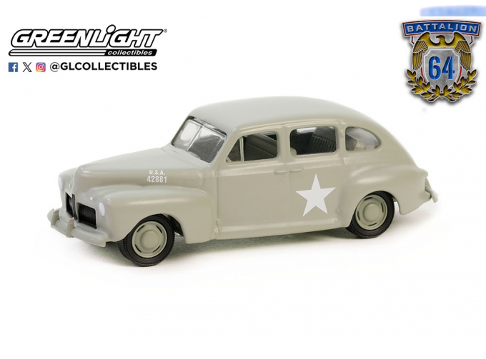 FORD Fordor Deluxe "Army Staff Car" (1942), Military Green