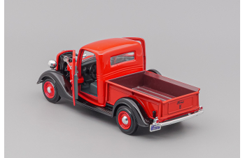 FORD PickUp 1937, red / black