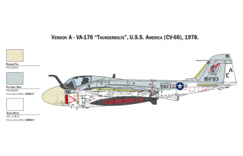 Сборная модель Самолёт KA-6D INTRUDER