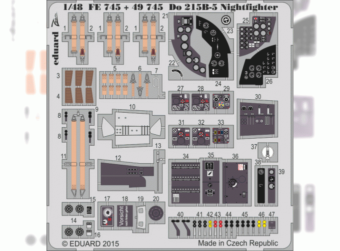 Цветное фототравление для Do 215B-5 Nightfighter