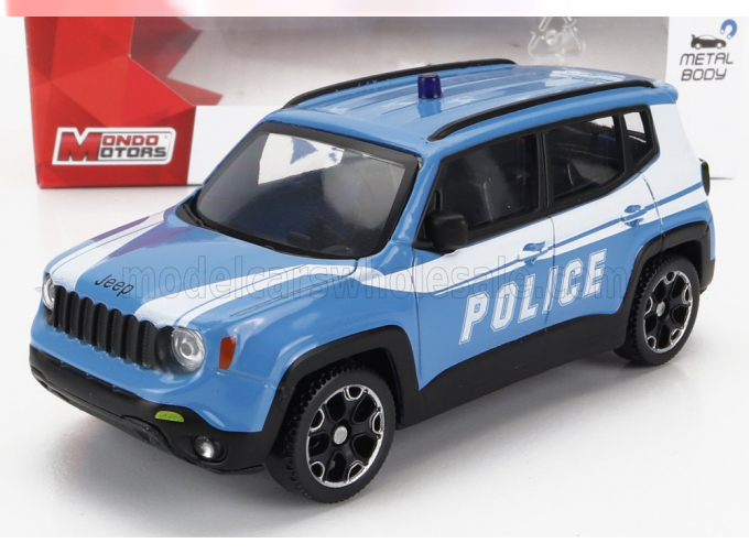 JEEP Renegade Police (2017), Light Blue White