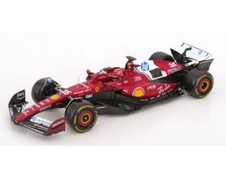 FERRARI F1 Sf-25 Team Scuderia Ferrari №16 Season (2025) Charles Leclerc, Red