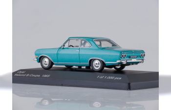 OPEL Rekord B Coupe (1965), metallic turquoise